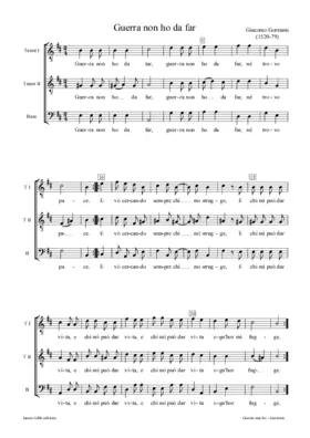 Guerra non ho da far