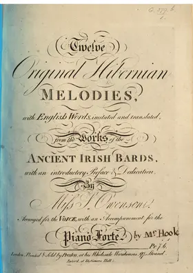 12 Original Hibernian Melodies