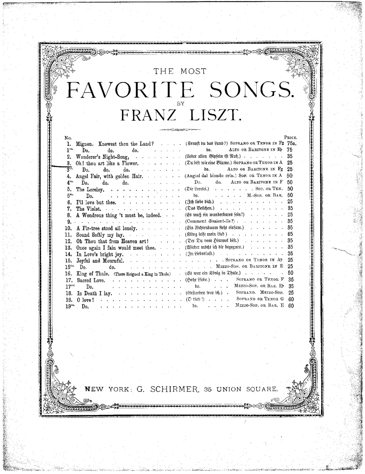 Du bist wie eine Blume - Page 1