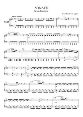 Piano Sonata No.21 Op.53