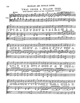 'Twas under a Willow Tree