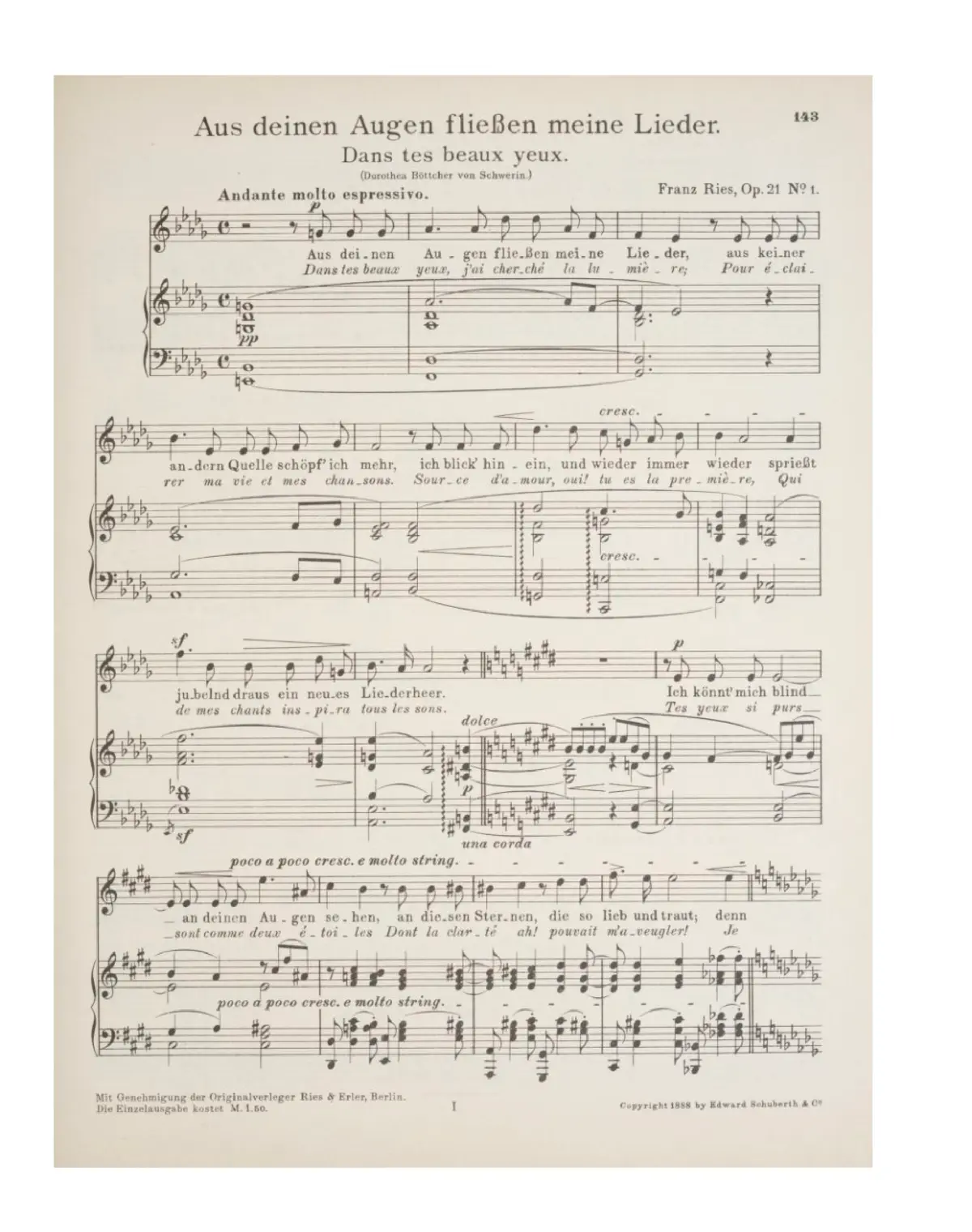 3 Lieder - Page 1