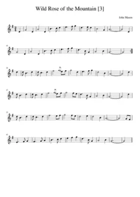 Wild Rose of the Mountain