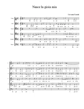 Nasce la gioia mia