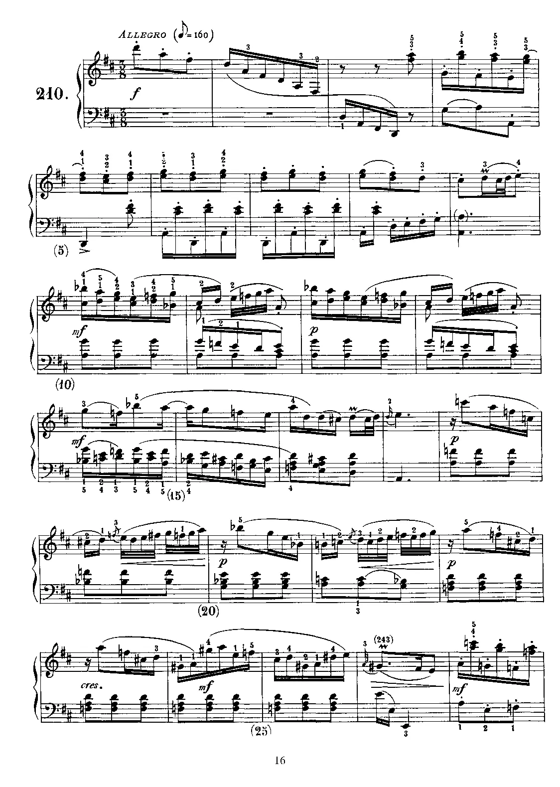 Keyboard Sonata in D major - Page 1