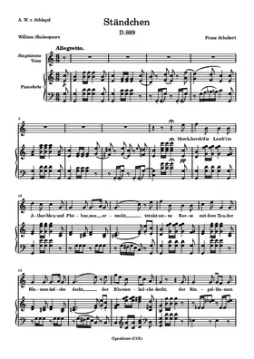 Ständchen, D.889