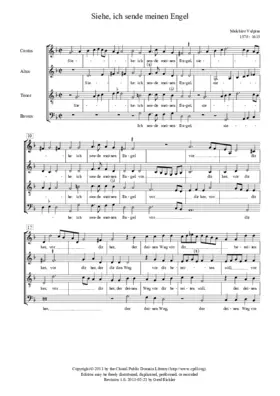 Siehe, ich sende meinen Engel