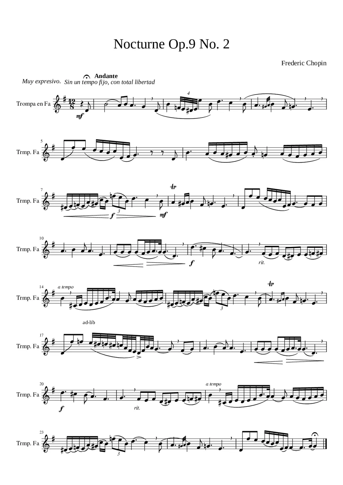 Nocturnes Op.9 - Page 1