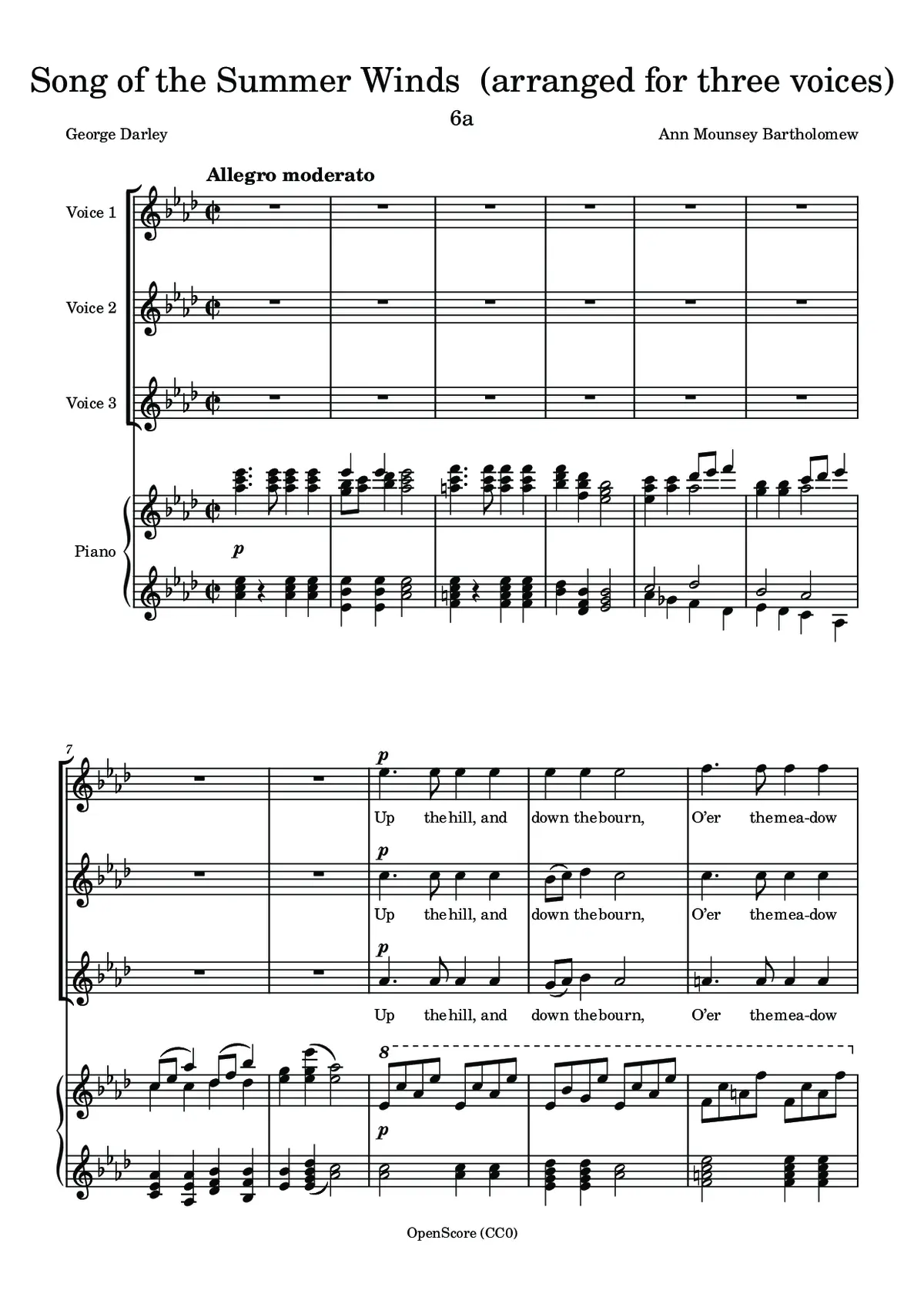 Song of the Summer Winds - Page 1