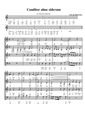 Conditor alme siderum (pares)