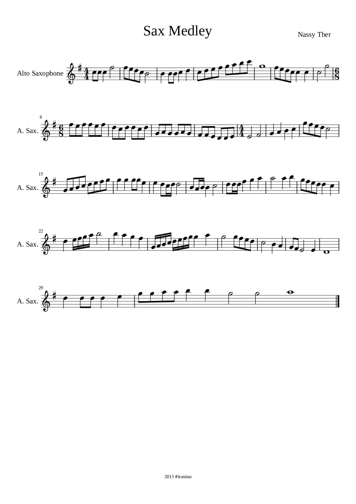 Medley - Page 1