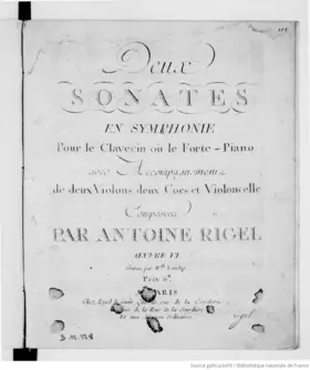 2 Sonates en symphonie