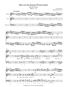 Halt ein mit deinem Wetterstrahle