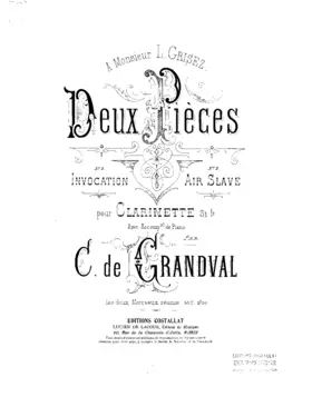 2 Pieces for Clarinet &amp; Piano