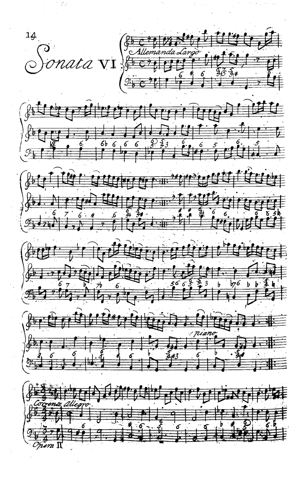 Trio Sonata in G minor - Page 1