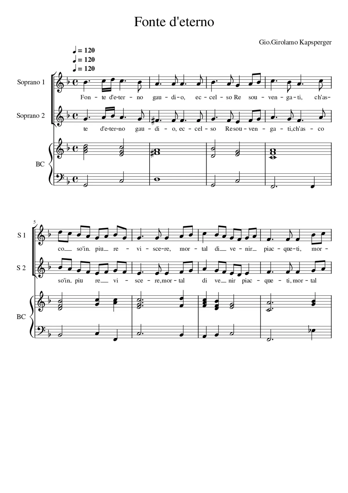 Fonte d'eterno - Page 1