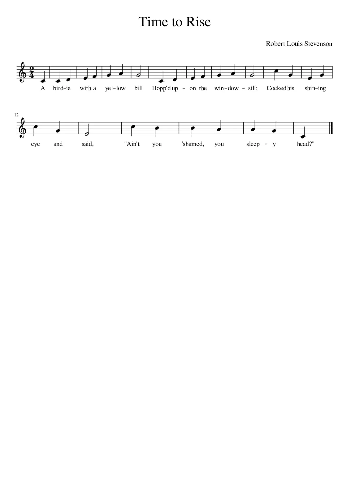 Time to Rise - Page 1