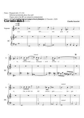 Cor mio deh non piangete