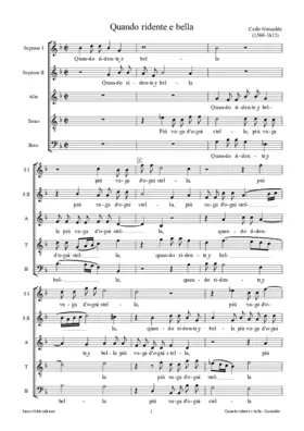 Quando ridente e bella