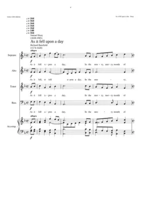 As it fell upon a day