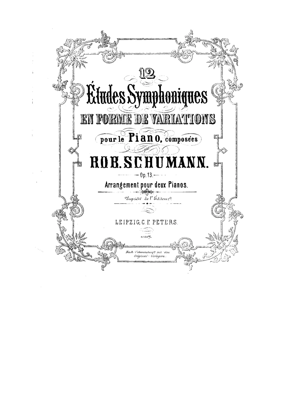 Symphonic Etudes - Page 1