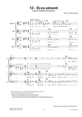 Ecce advenit dominatur Dominus