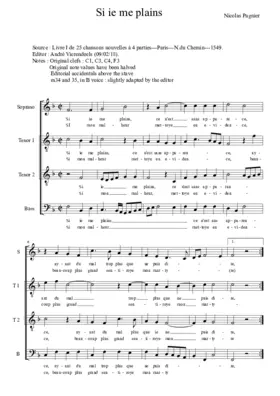 Si ie me plains