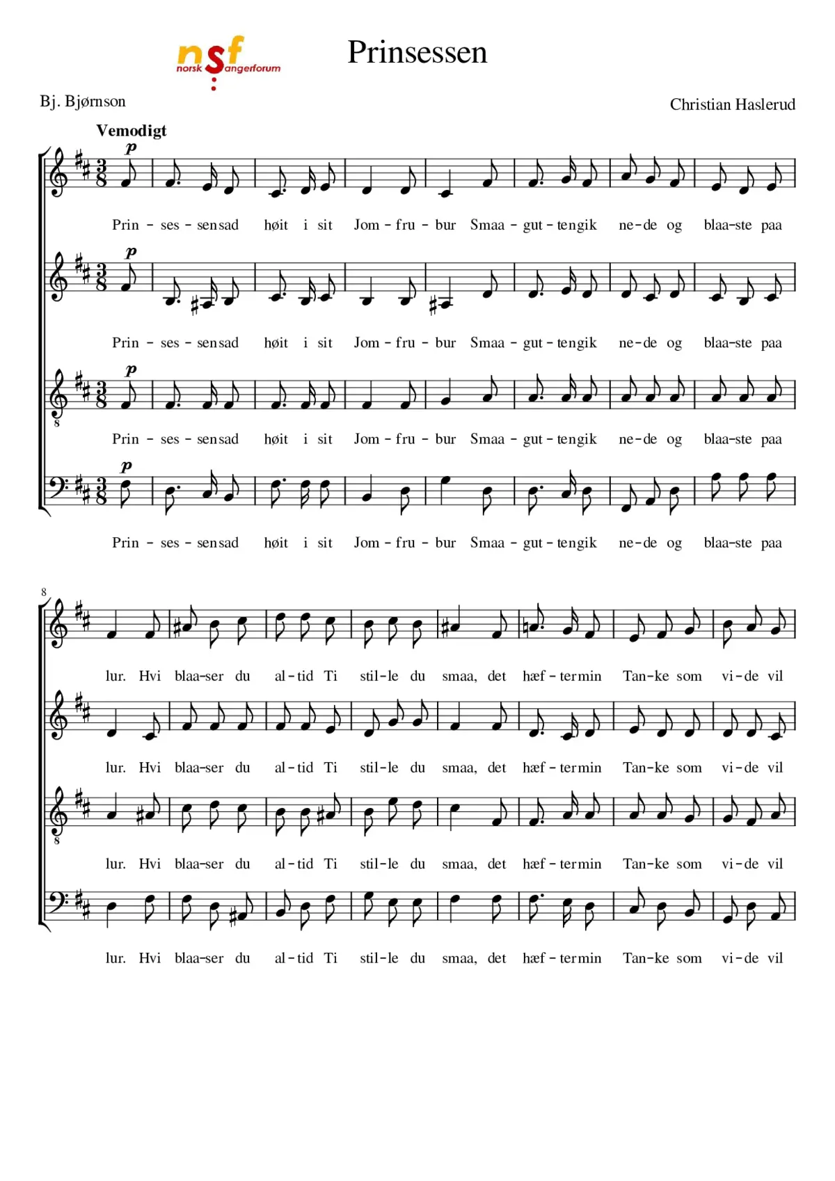 Prinsessen - Page 1