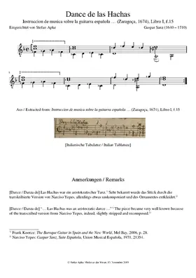 Dance de las Hachas