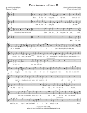 Deus tuorum militum (1589 II)