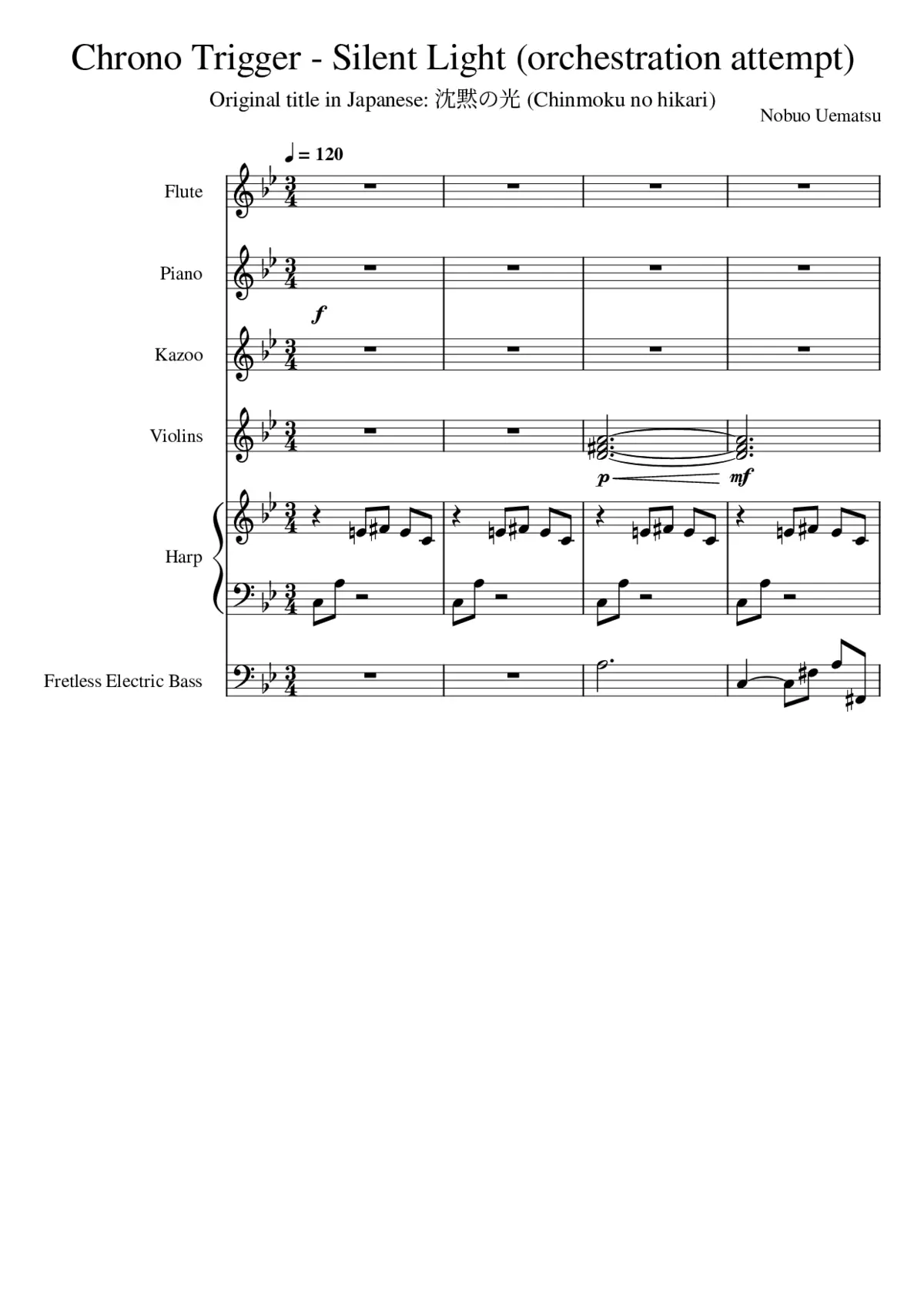 Chrono Trigger - Silent Light - Page 1