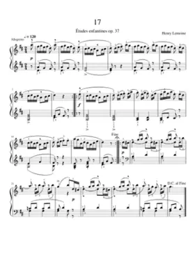 Études enfantines Op.37