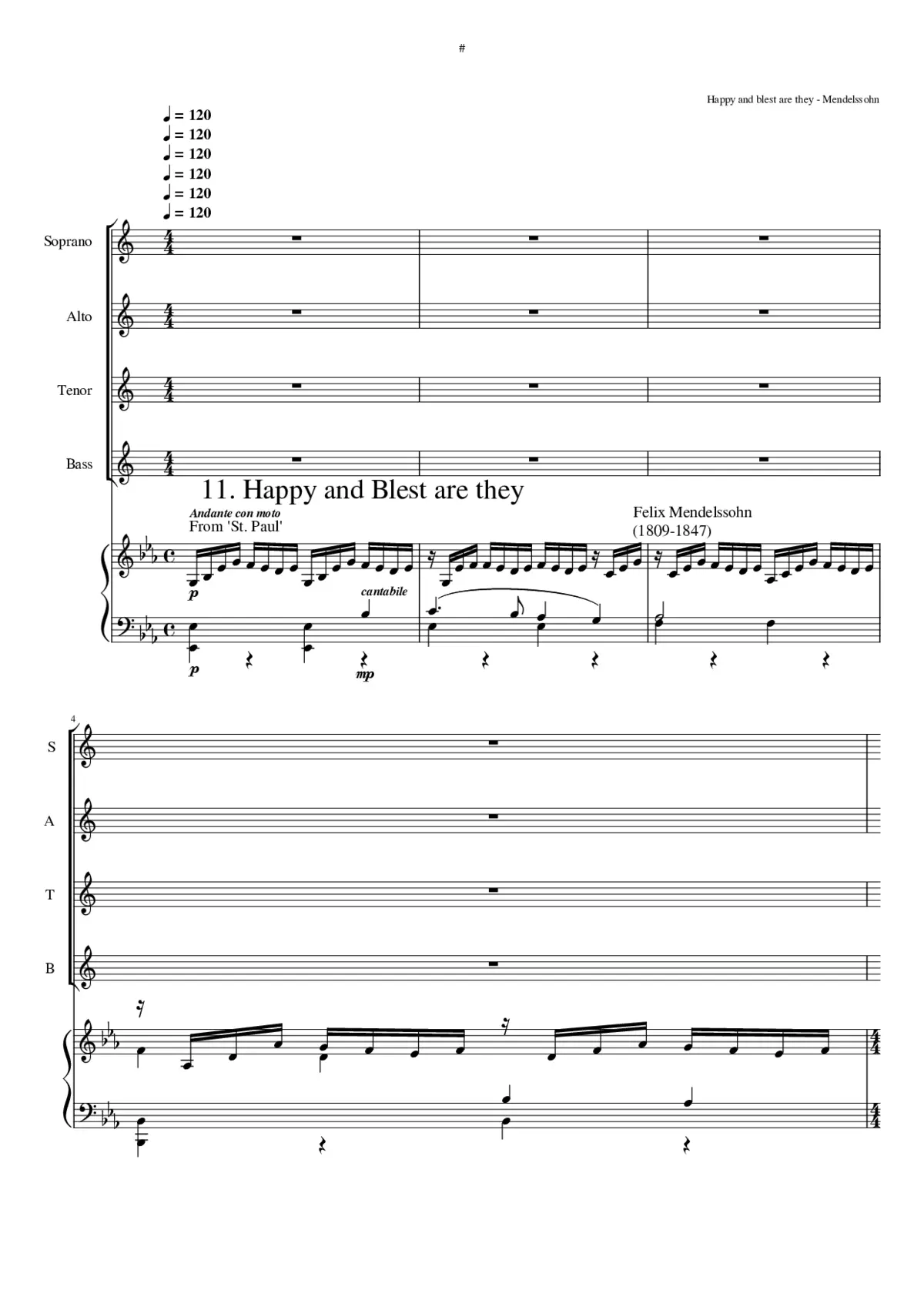 ST. PAUL (Chalmers' Collection) - Page 1