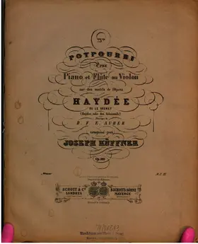 Potpourri for Flute or Violin and Piano No.73