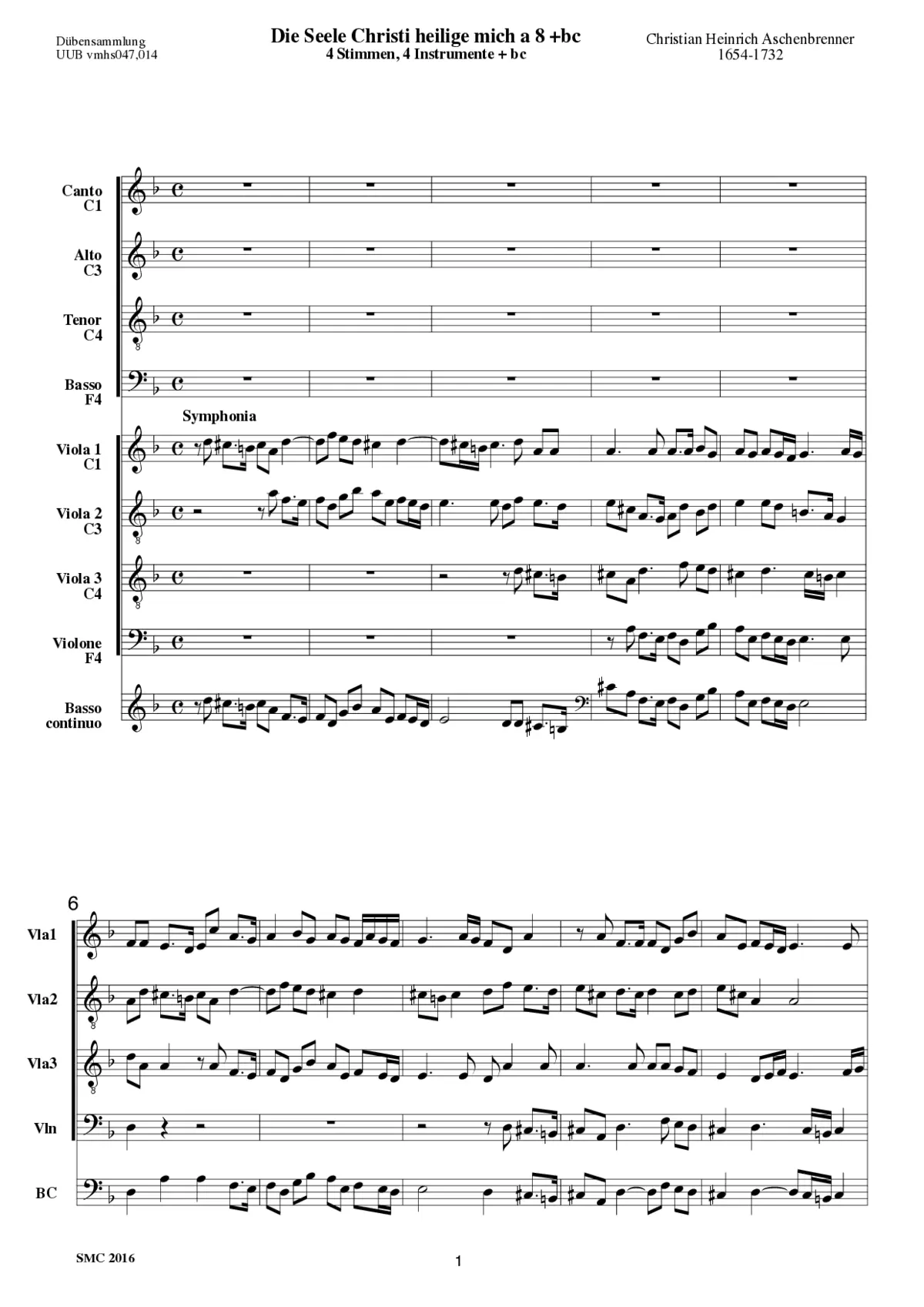 Die Seele Christi heilige mich - Page 1