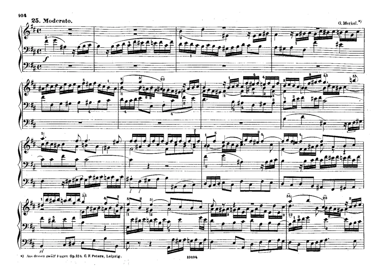 12 Fugues, Op.124 - Page 1