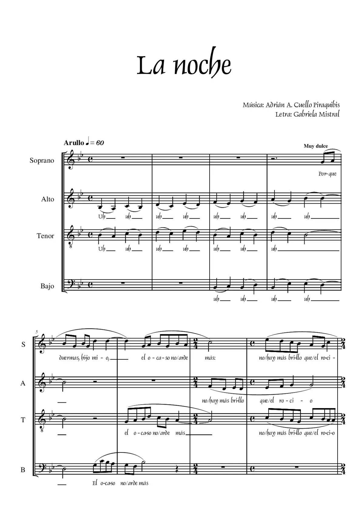 La noche - Page 1