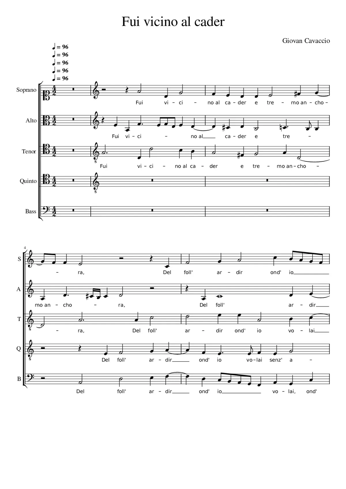 Fui vicino al cader - Page 1