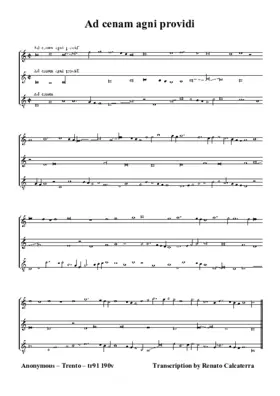 Ad cenam agni providi