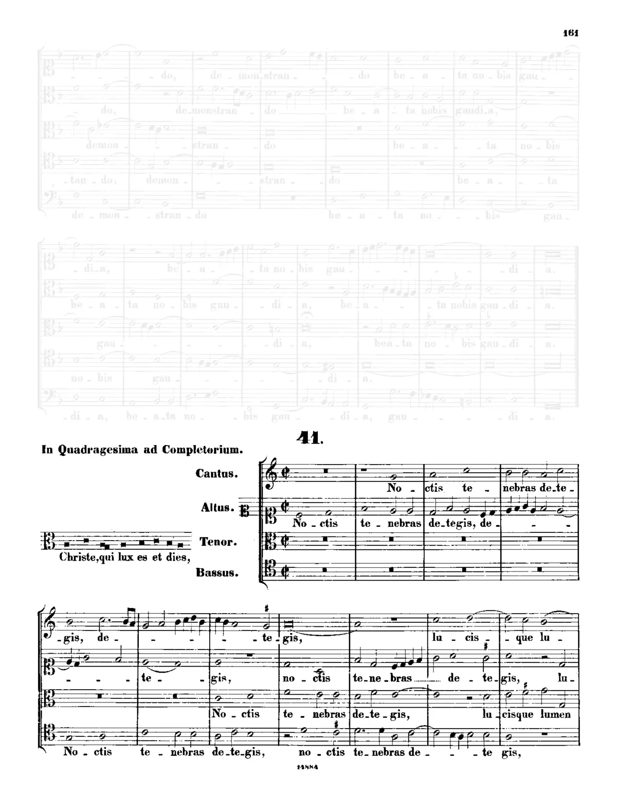 Christe, qui lux es et dies - Page 1