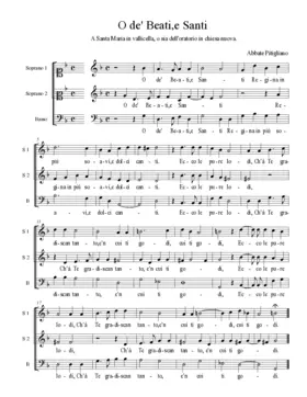 O de' Beati,e Santi