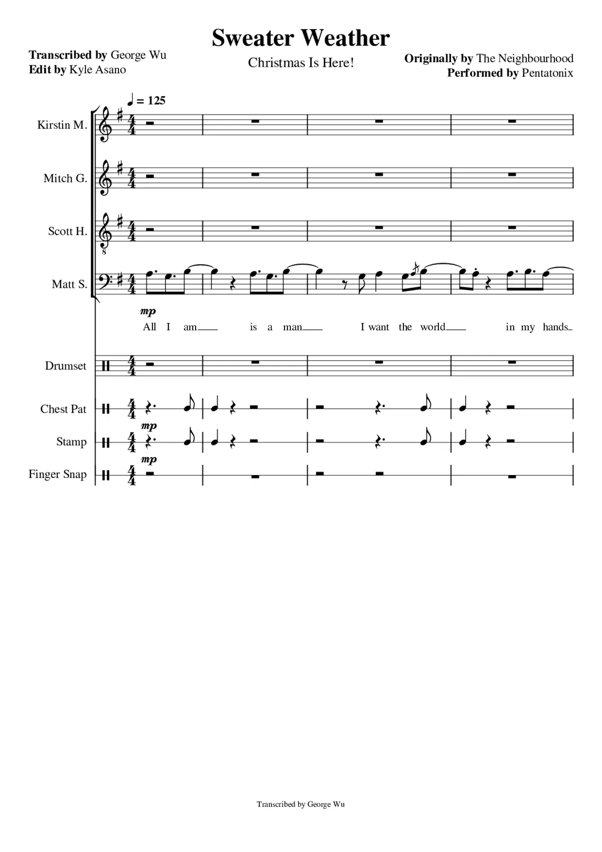 Sweater Weather - Page 1