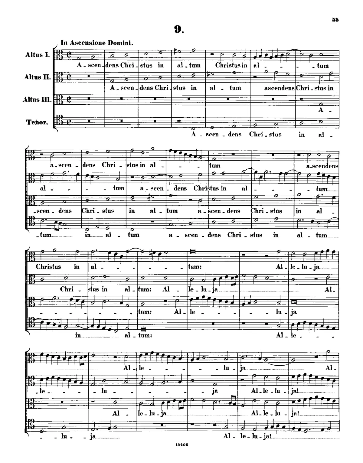 Ascendens Christus in altum - Page 1
