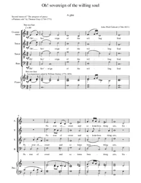 Oh! Sovereign of the willing soul