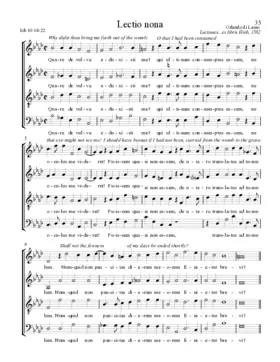 Quare de vulva eduxisti me (1582)