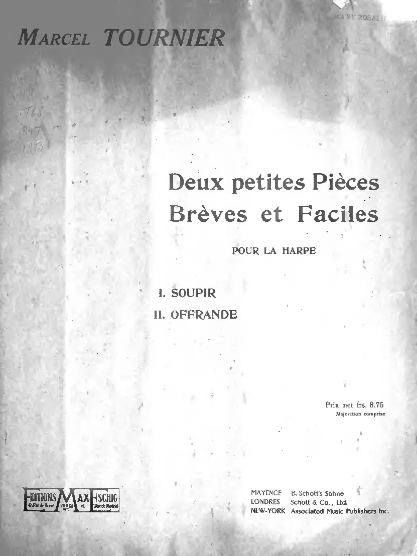 2 Petites pièces brèves et faciles - Page 1