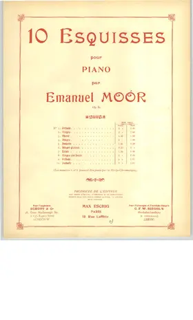 10 Esquisses