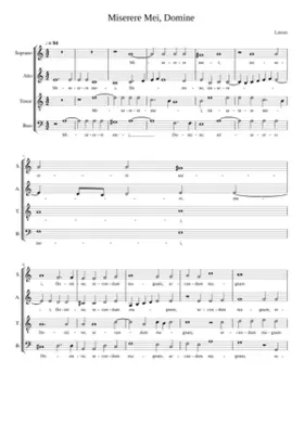 Miserere mei Domine
