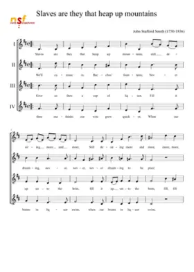 Slaves are they that heap up mountains