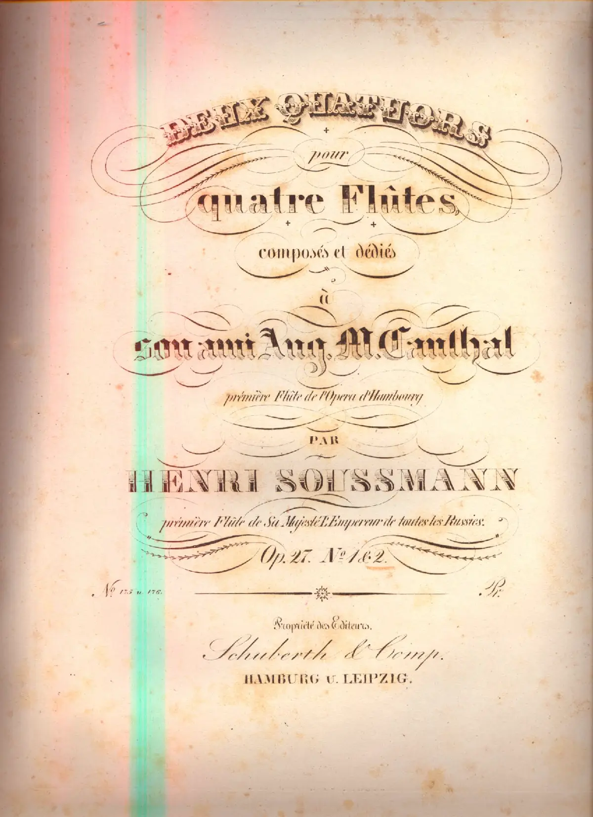 2 Quartets for Flutes - Page 1